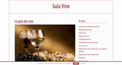 Desktop Screenshot of guia-vino.com