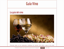 Tablet Screenshot of guia-vino.com